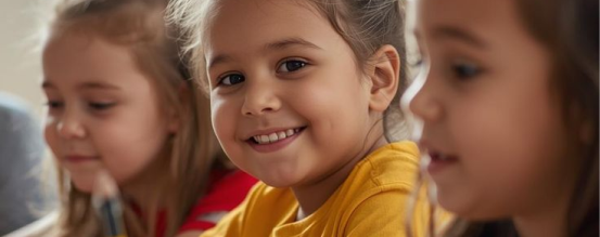 Alunos sendo acompanhados de maneira próxima